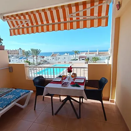 Sans Vis-a-vis Vue Ocean & Piscine,free Wifi,private Parking&solarium Διαμέρισμα Playa Paraiso (Tenerife)