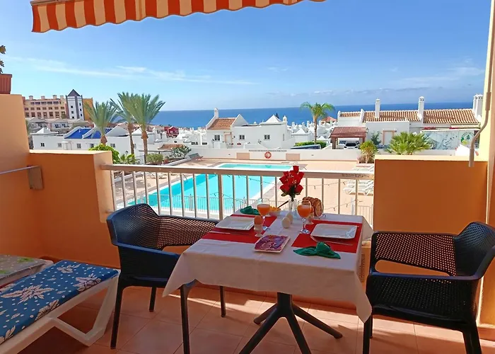 Apartman Sans Vis-a-vis Vue Ocean & Piscine,free Wifi,private Parking&solarium Playa Paraiso